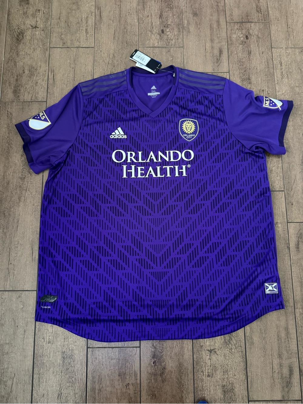 Adidas Orlando City 2019-2020 Original Player Jersey Purple MLS Men’s Sz 3XL